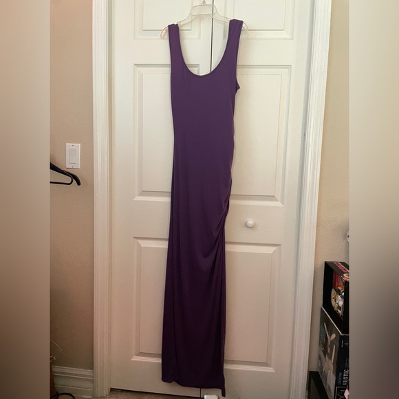 FINAL PRICE - Long Purple Dress - BUNDLE TO LOWER - Picture 2 of 3